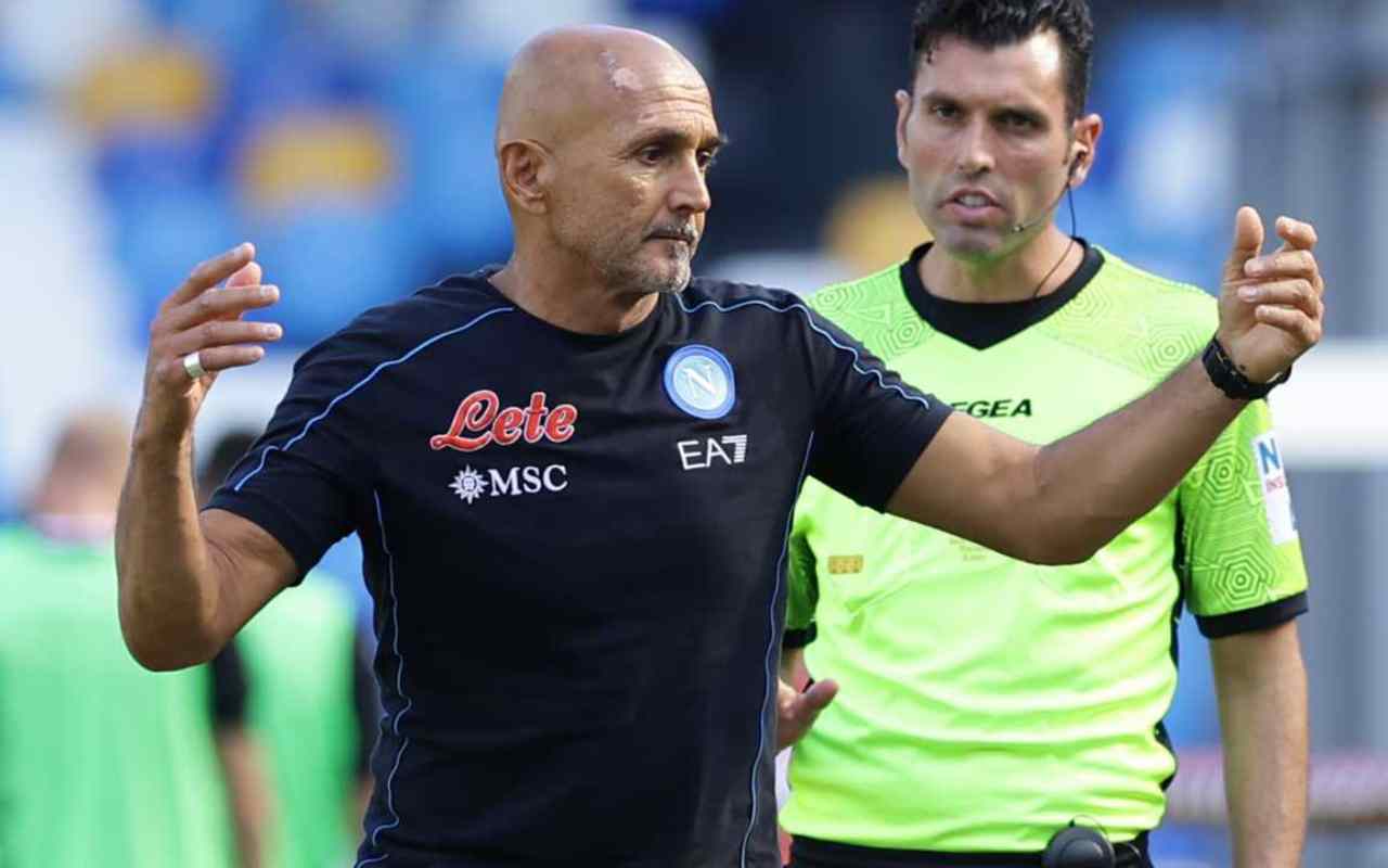 Spalletti si lamenta