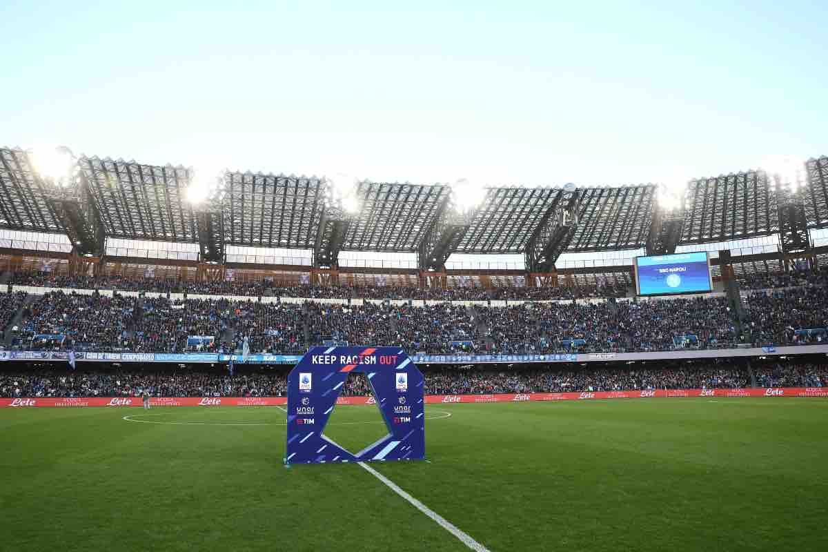 Napoli, lo stadio Maradona