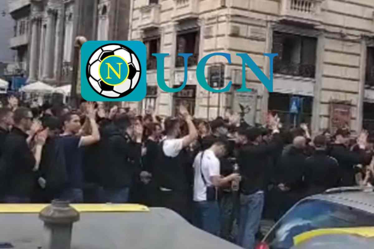 Tifosi in giro per la città