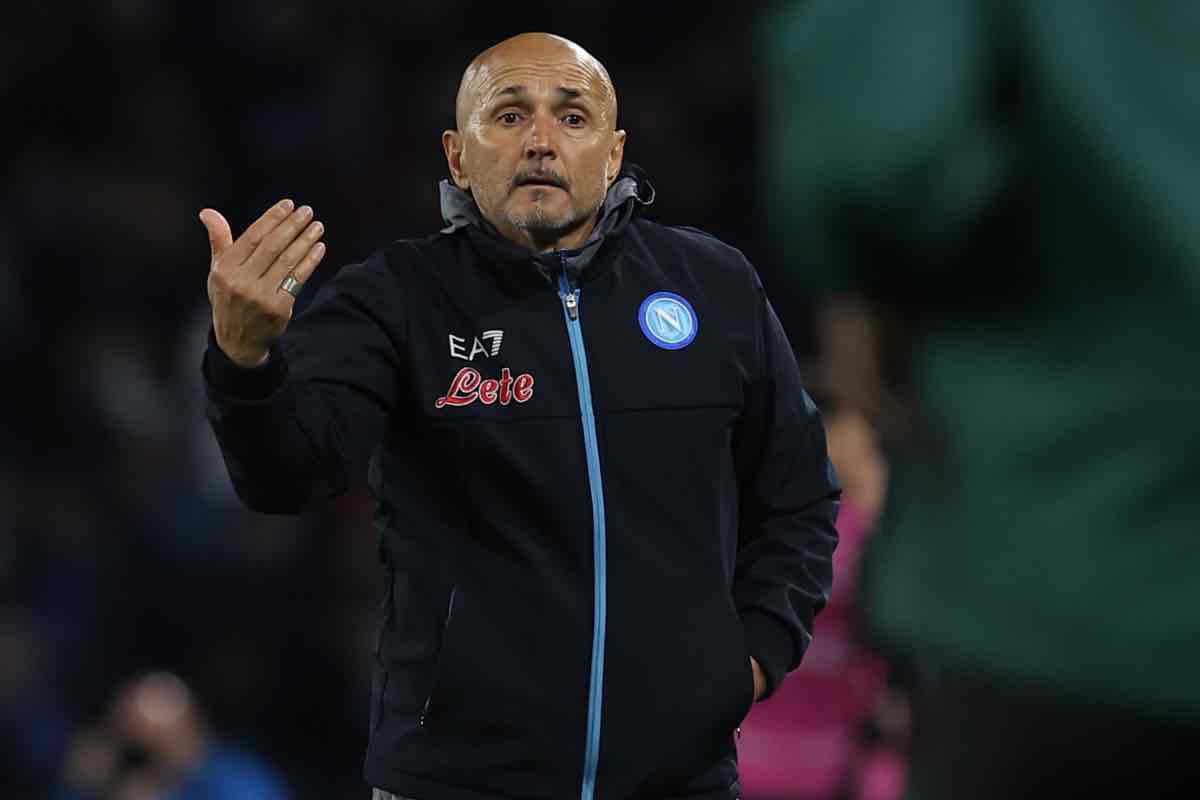 Spalletti a bordocampo