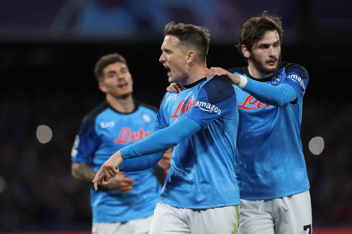 Zielinski e la festa Scudetto