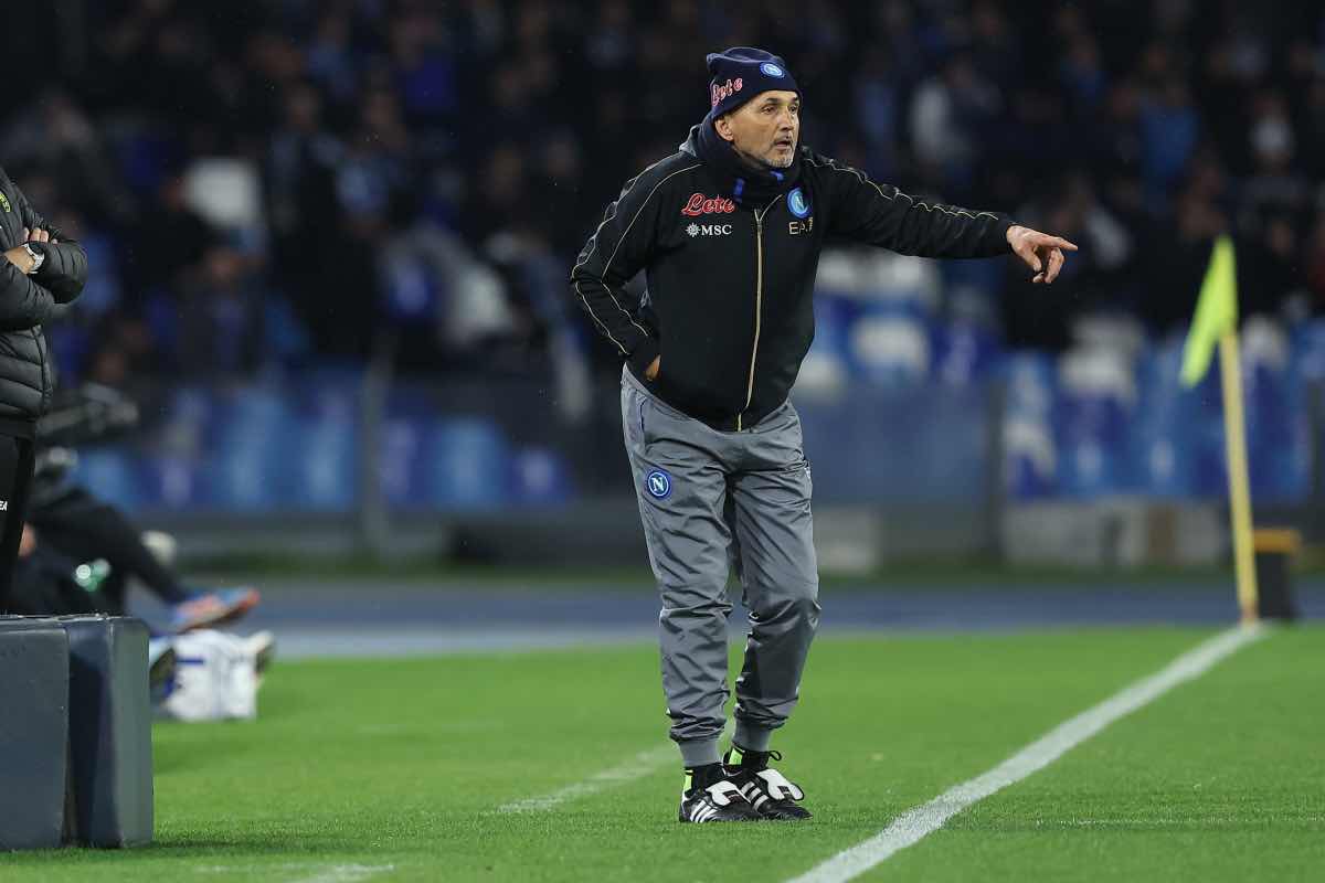 Luciano Spalletti pensieroso