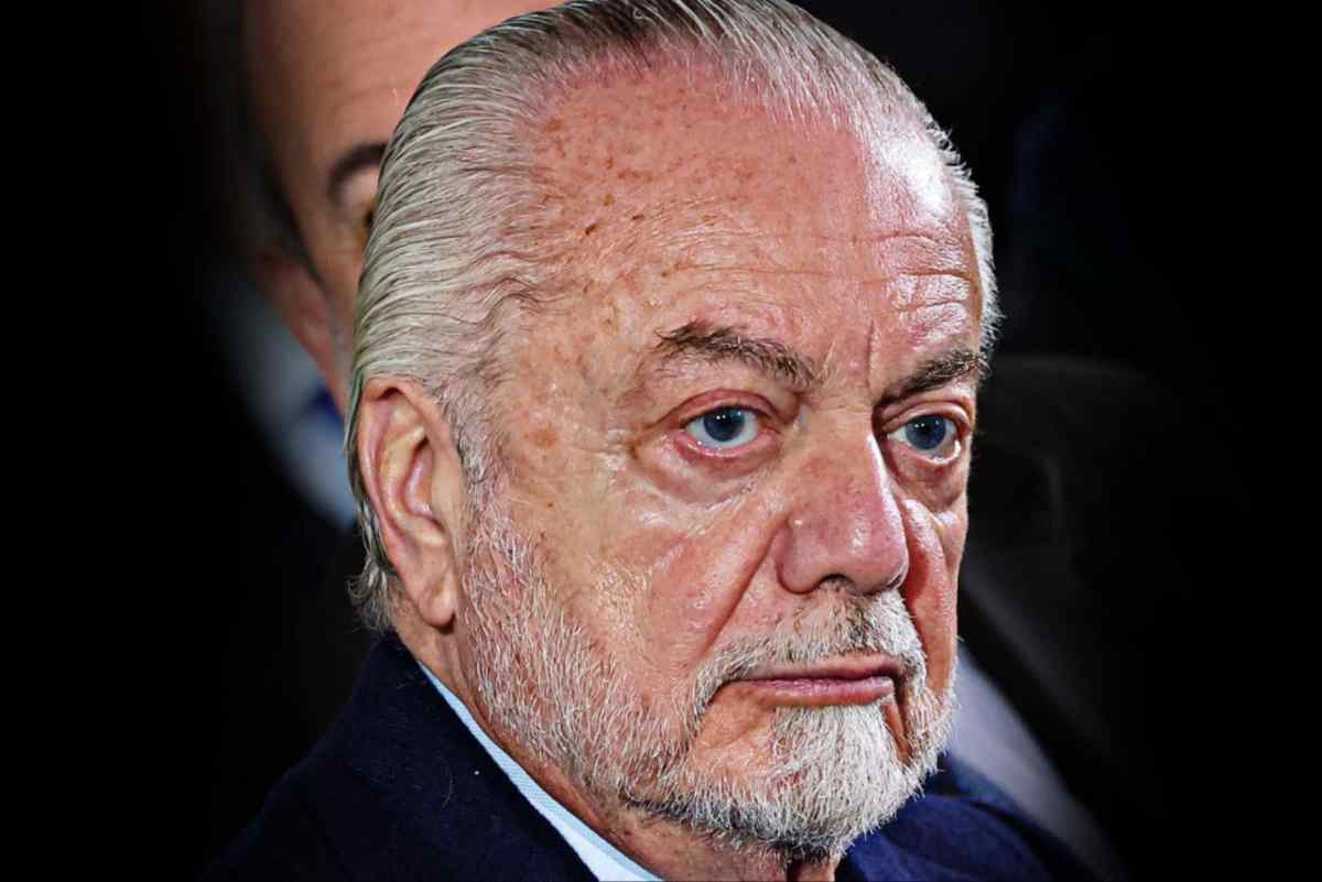 De Laurentiis pensieroso