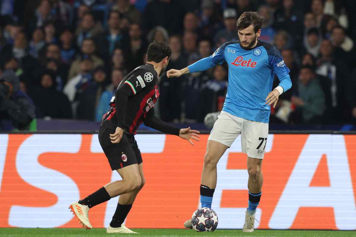 Kvaratskhelia vs Milan