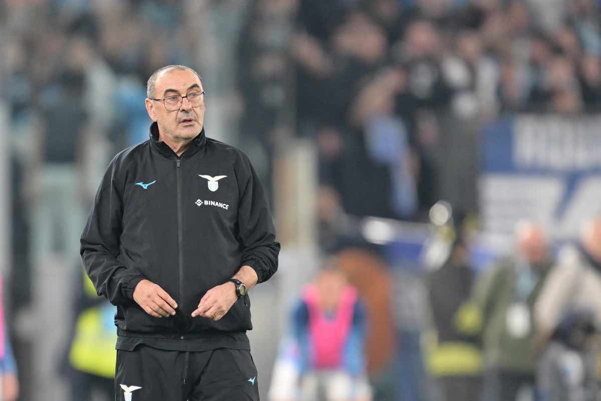 Sarri linea difensiva Napoli Lazio