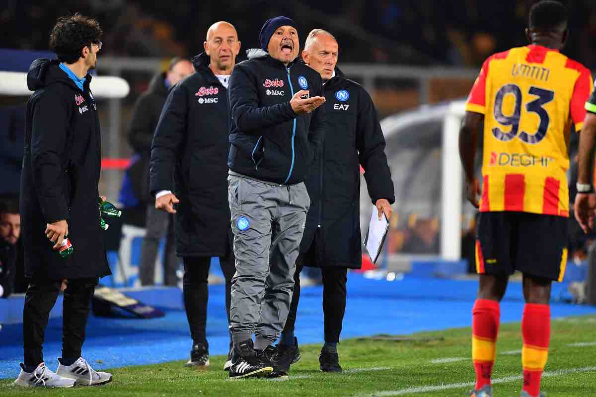 Spalletti DAZN Lecce Napoli dichiarazioni