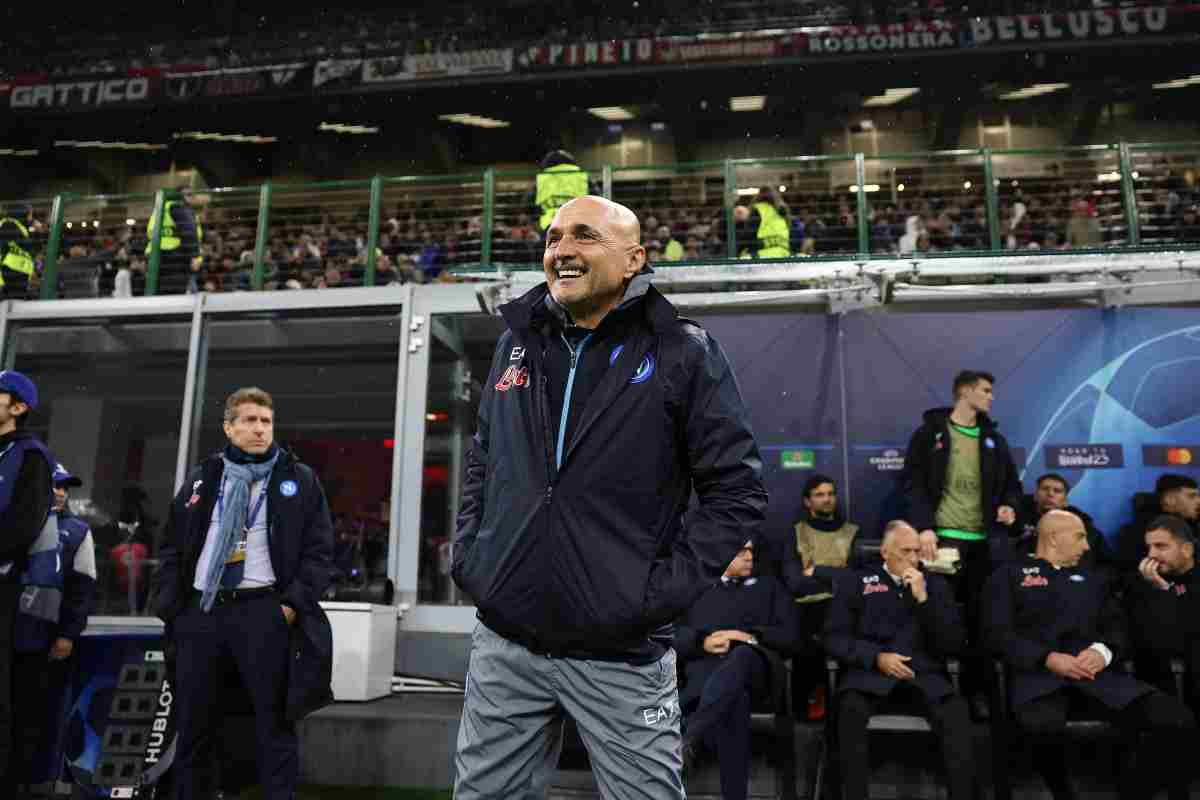 Spalletti Napoli a San Siro