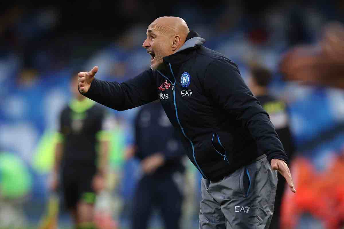 Luciano Spalletti a bordocampo