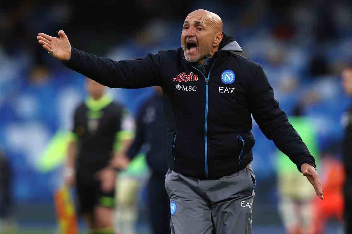 Luciano Spalletti a bordocampo