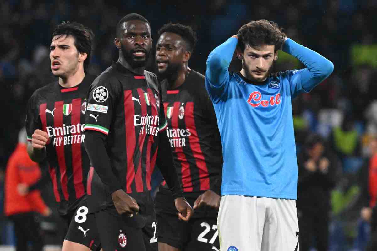 Kvara deluso contro il Milan