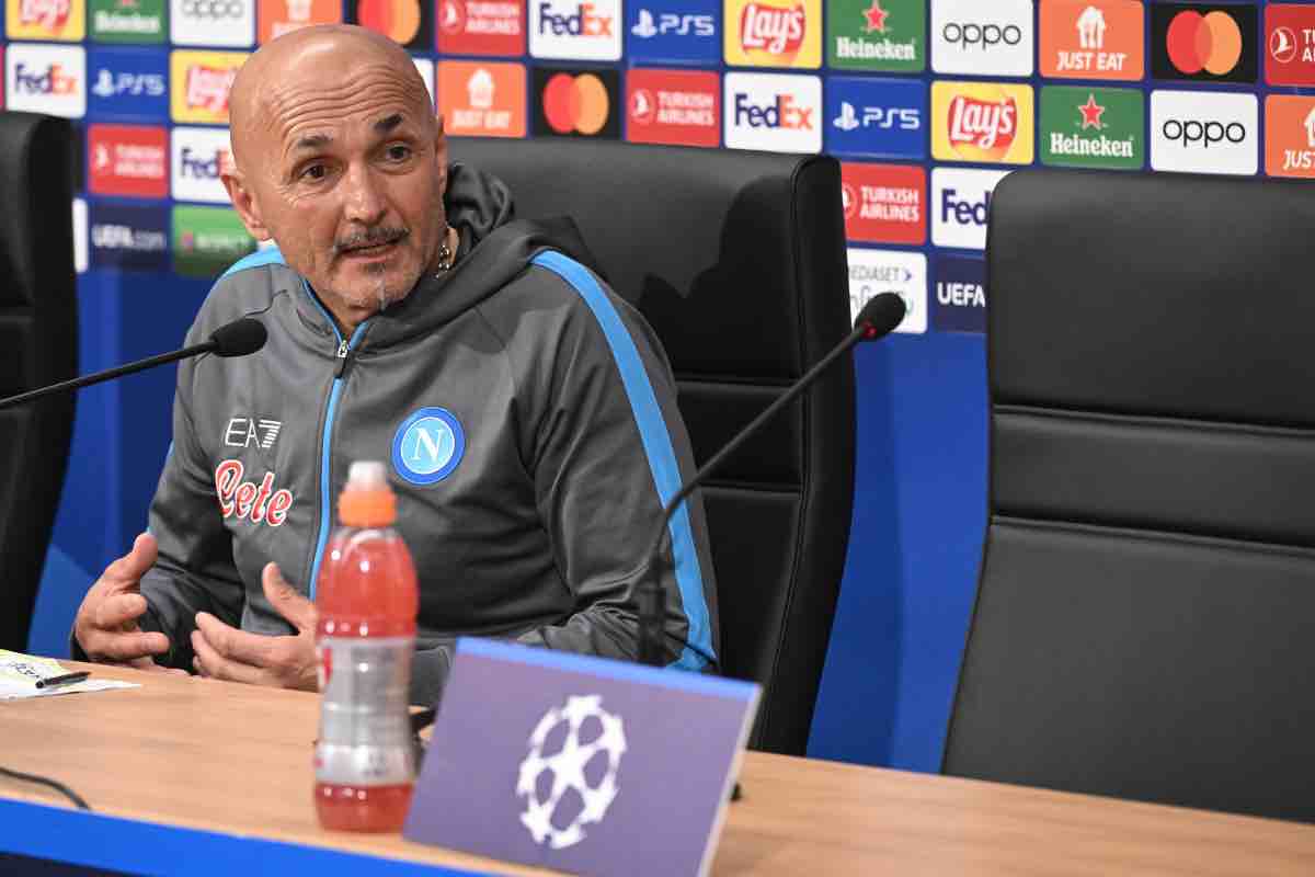 Luciano Spalletti in conferenza