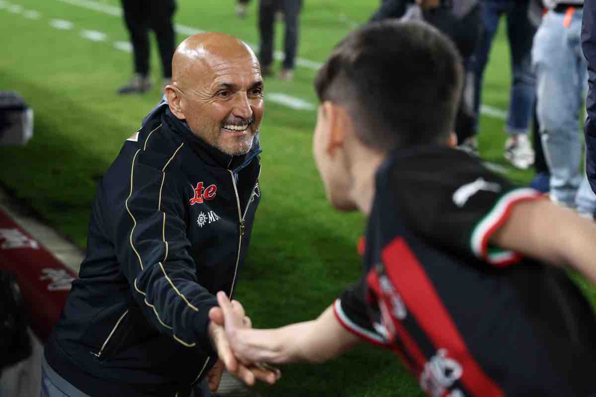 Spalletti in panchina