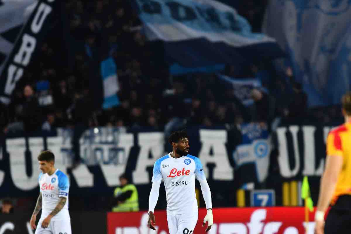 Tifosi del Napoli allo Stadio