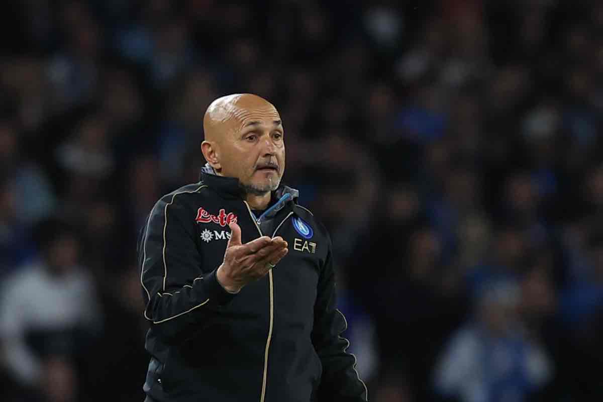 Spalletti in campo