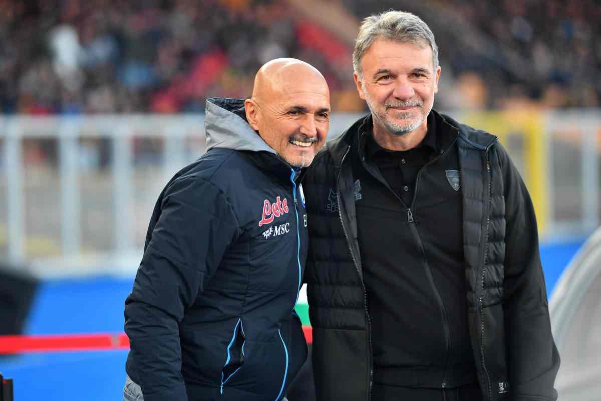 Spalletti e Baroni sorridono