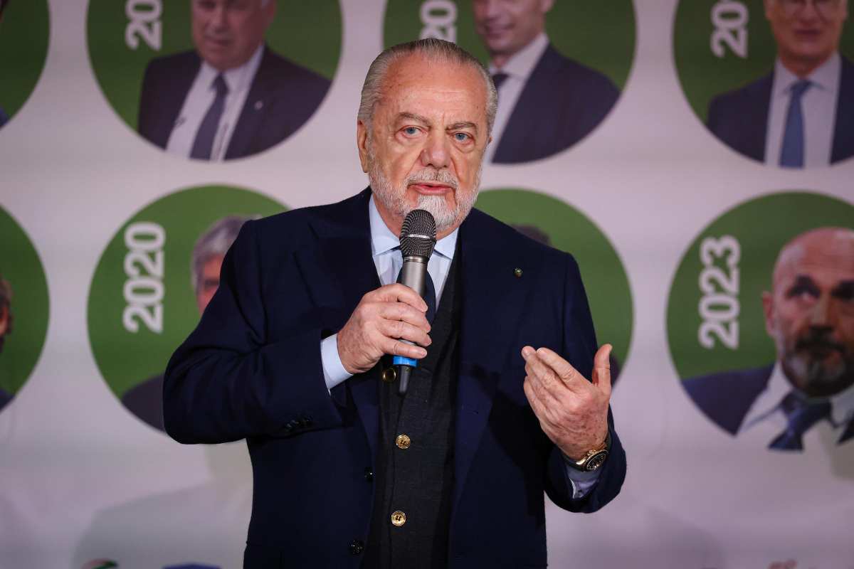 de laurentiis al maradona per udinese-napoli