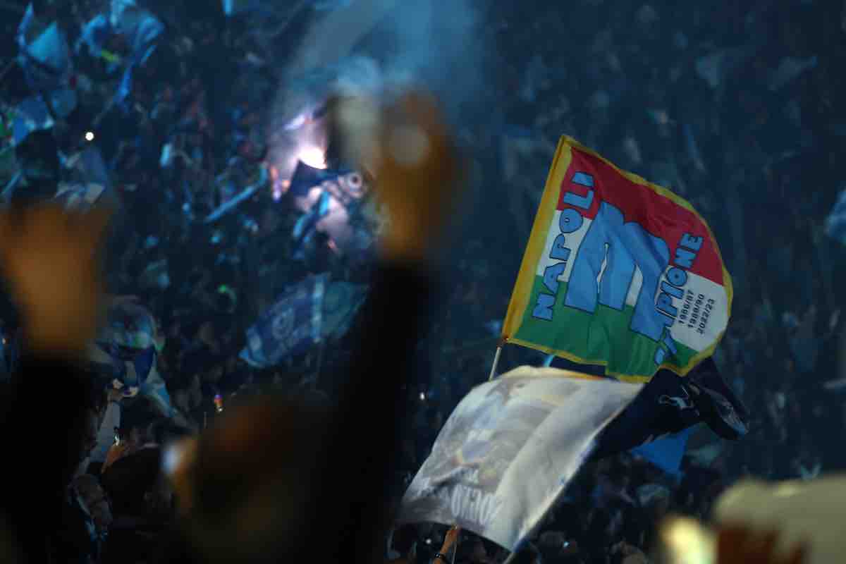 Tifosi del Napoli in festa