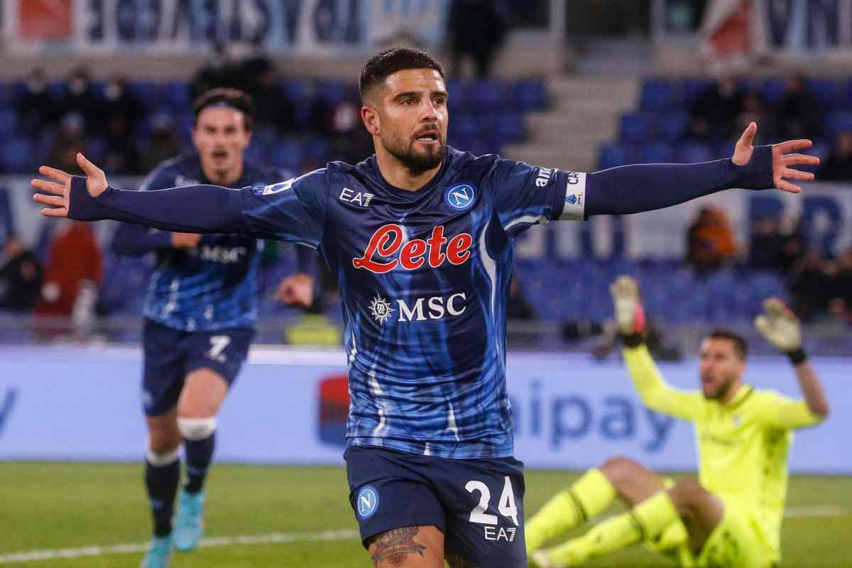 Insigne torna a Napoli