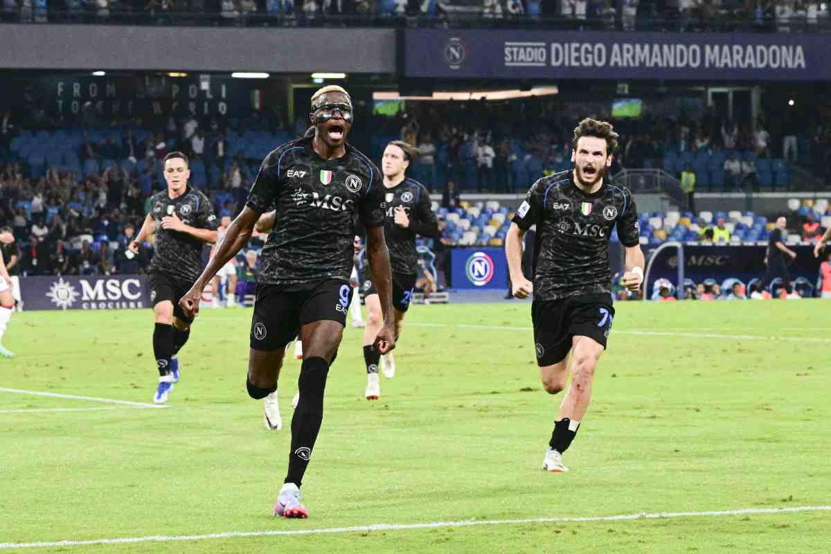 Napoli, addio Osimhen