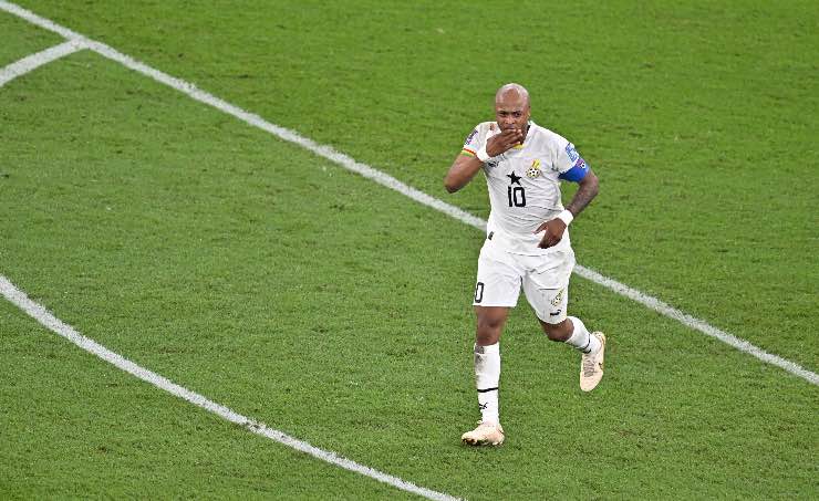 Espulsione da record, protagonista Ayew