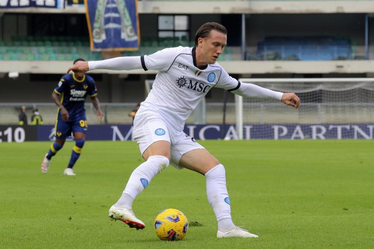 Napoli, Inter su Zielinski