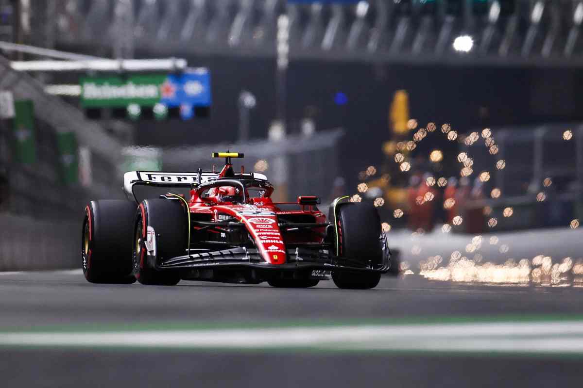 Ferrari come un'esplosione