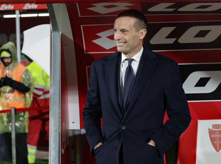 Allegri dopo Juve Napoli fa festa negli spogliatoi