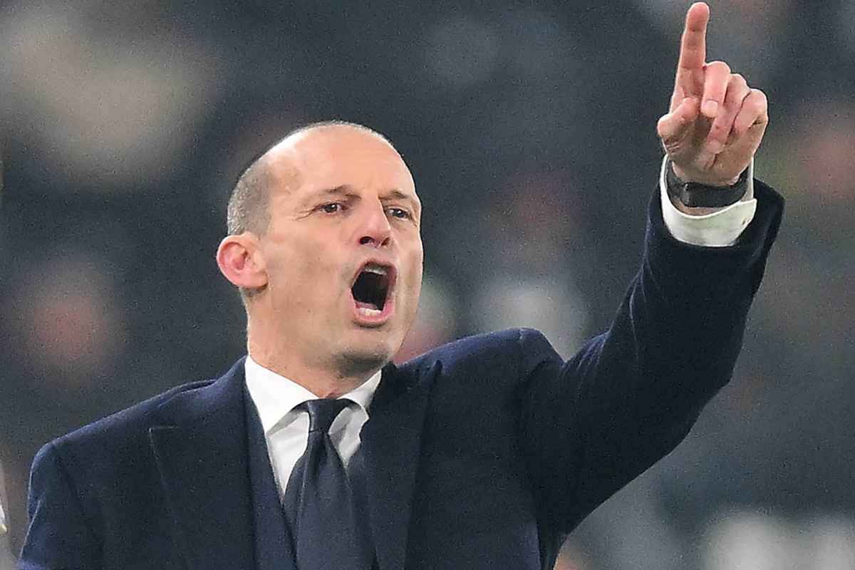 Allegri dopo Juve Napoli fa festa negli spogliatoi