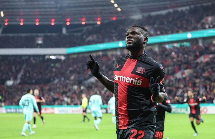 Napoli e Juve su Boniface del Bayer Leverkusen