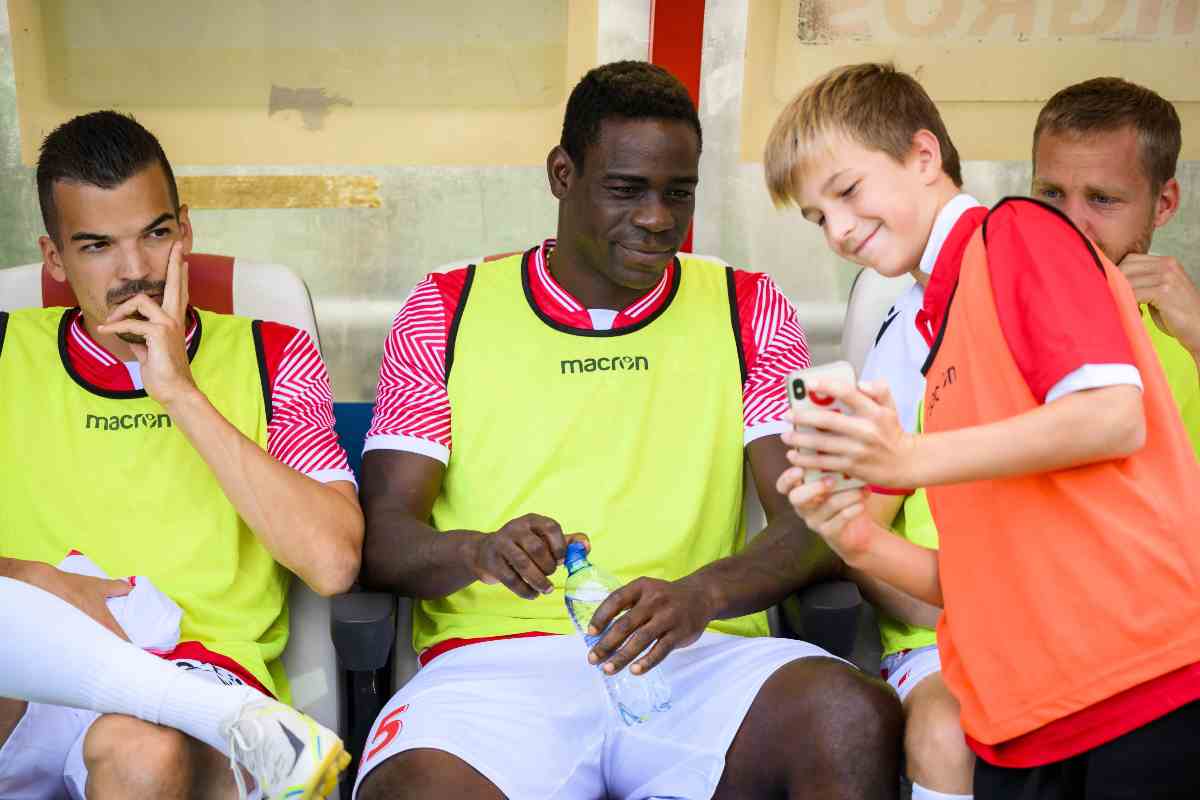 Balotelli e il suo rapporto con i due figli