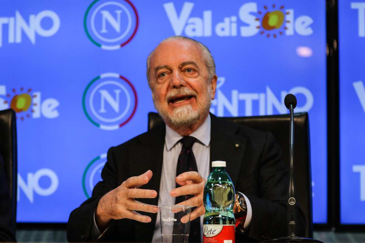 Calciomercato Napoli, De Laurentiis anticipa la Juve di Giuntoli