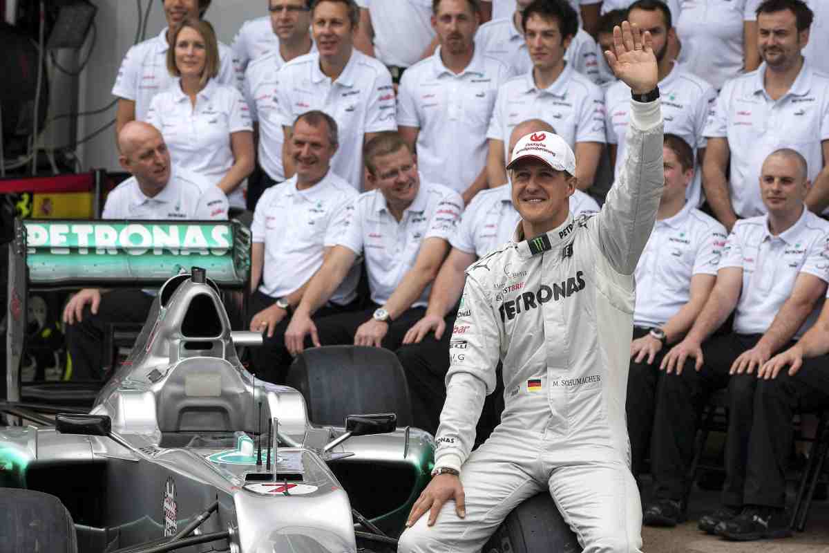 Rimpianto Schumacher in Mercedes