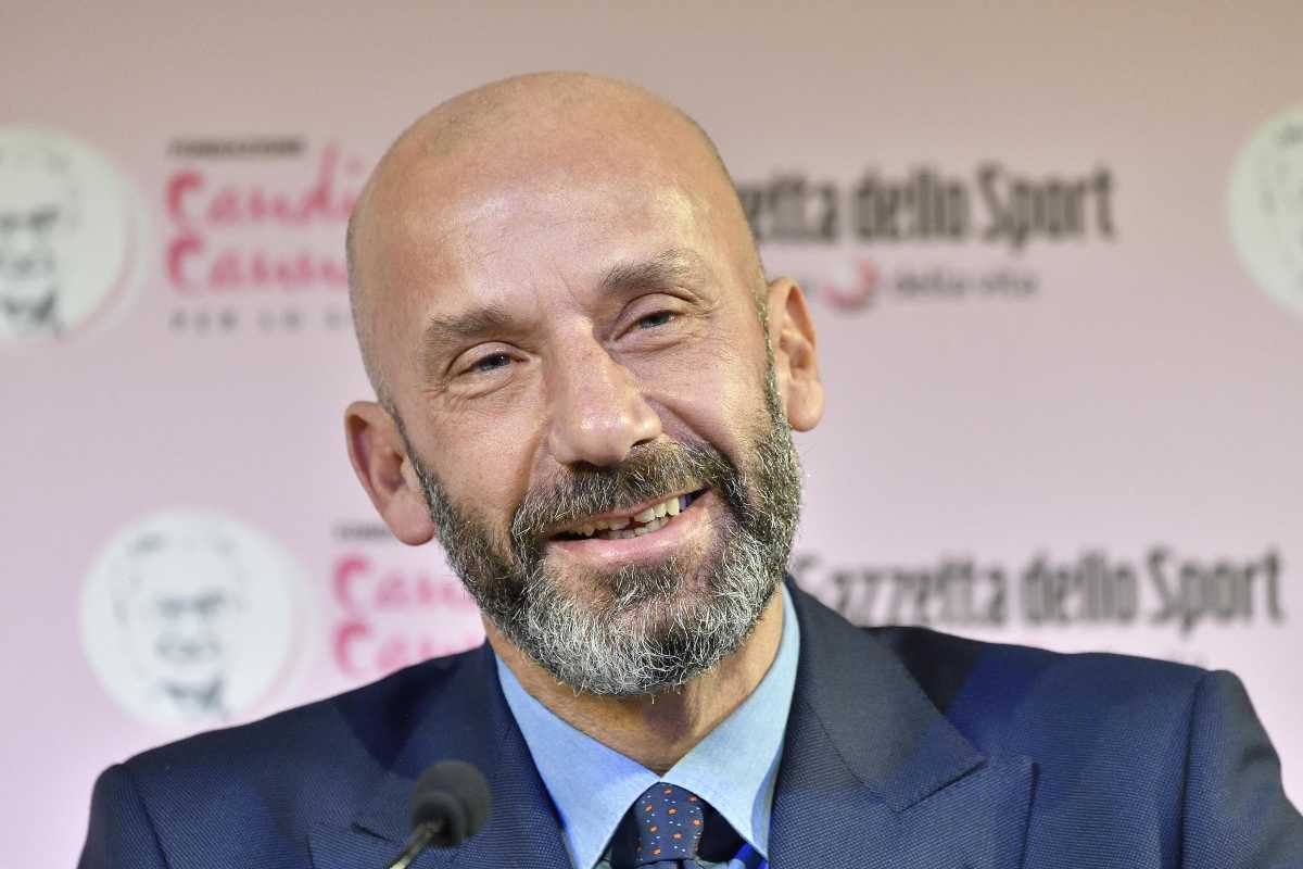 Vialli commuove pubblico italiano