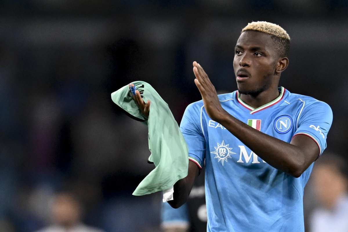Osimhen-Napoli è addio, va in Premier League