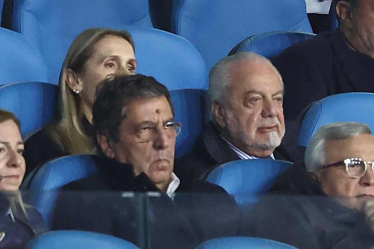 Napoli, avvertimento in diretta a De Laurentiis