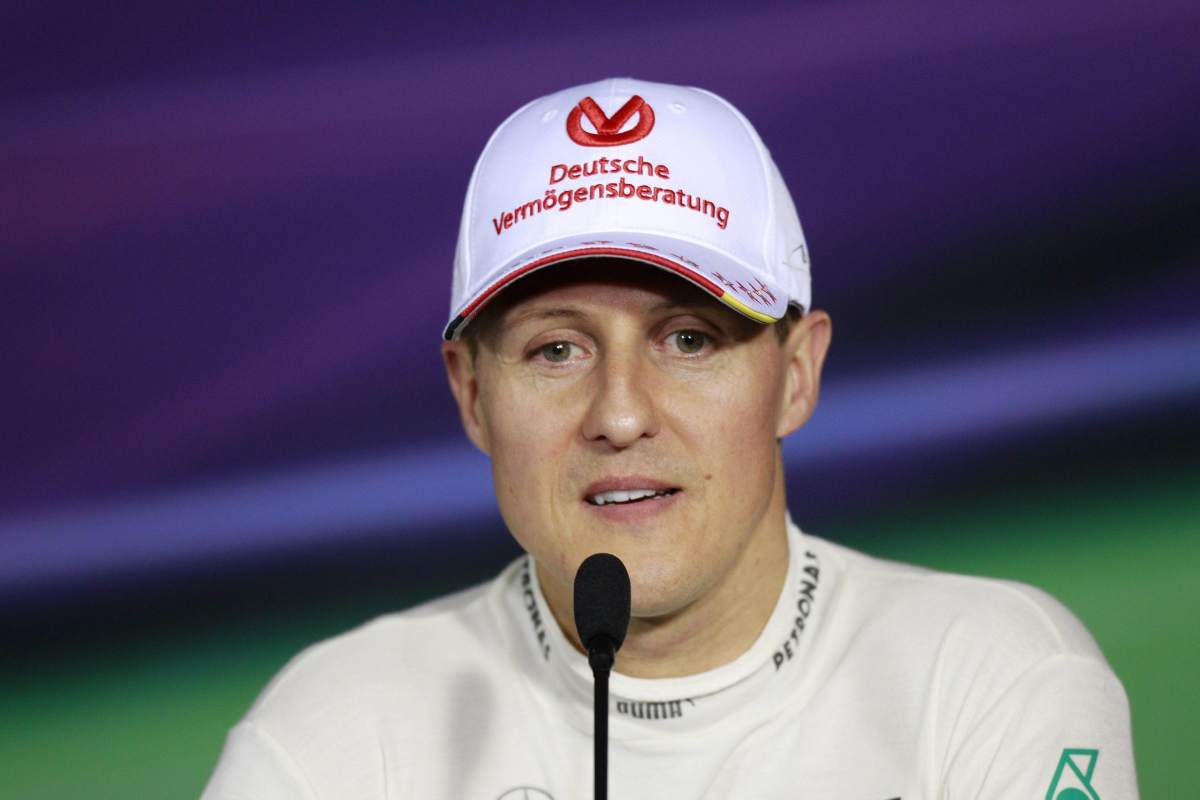 Annuncio su Michael Schumacher
