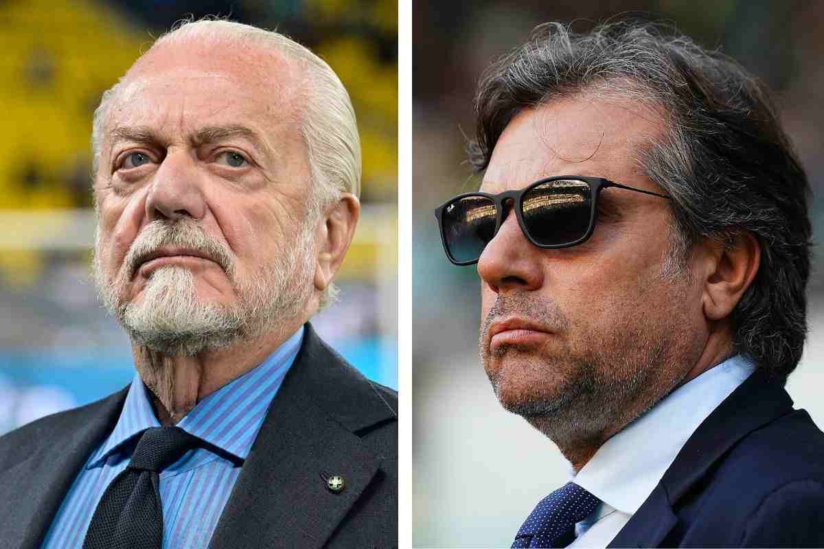 Aurelio De Laurentiis Cristiano Giuntoli. Dal Napoli alla Juventus