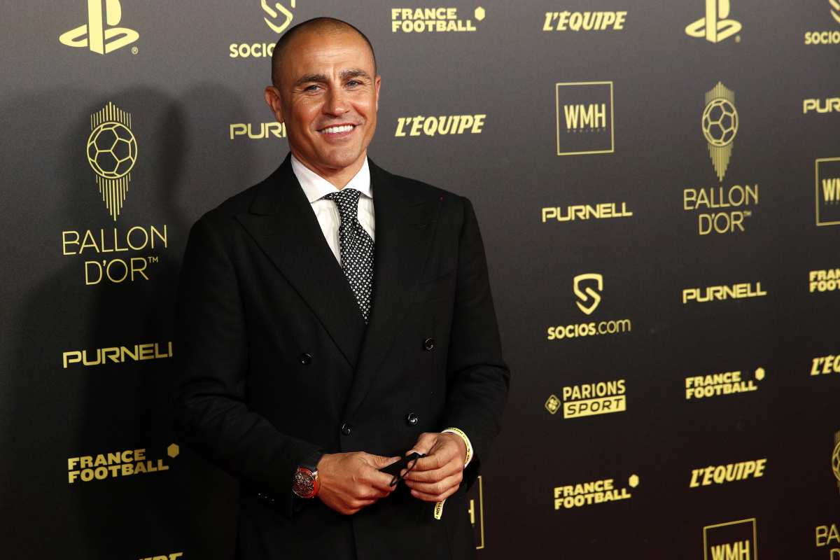 Cannavaro-Napoli, annuncio in diretta