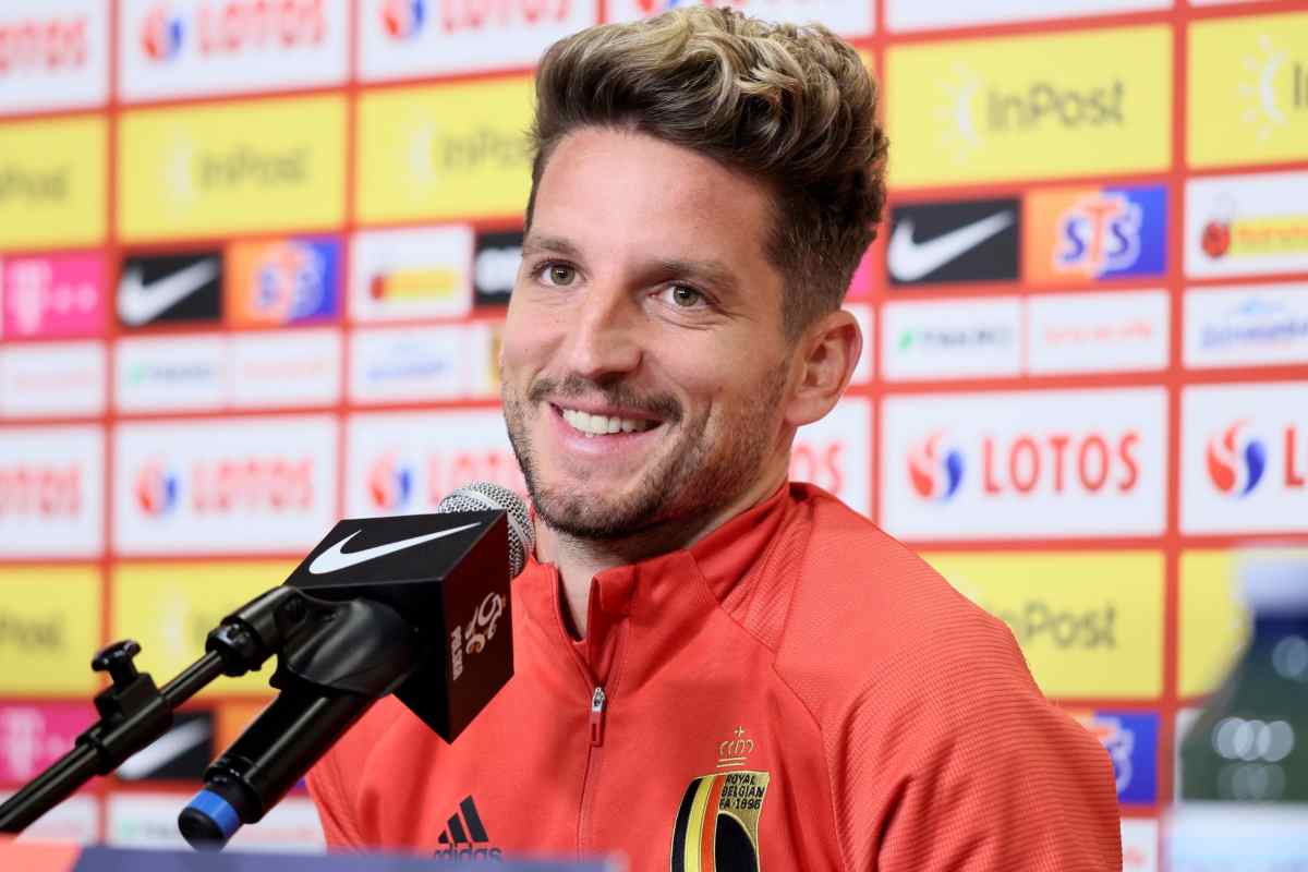 Mertens-Napoli, un messaggio scatena i tifosi