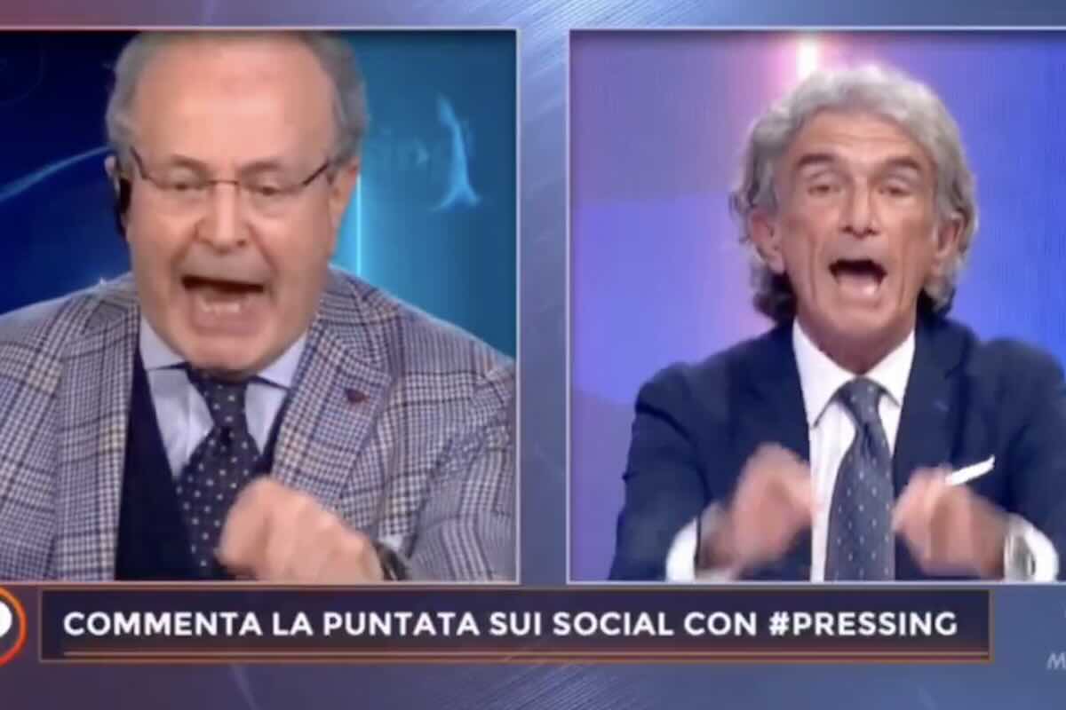 Rissa a Mediaset: volano parole grosse