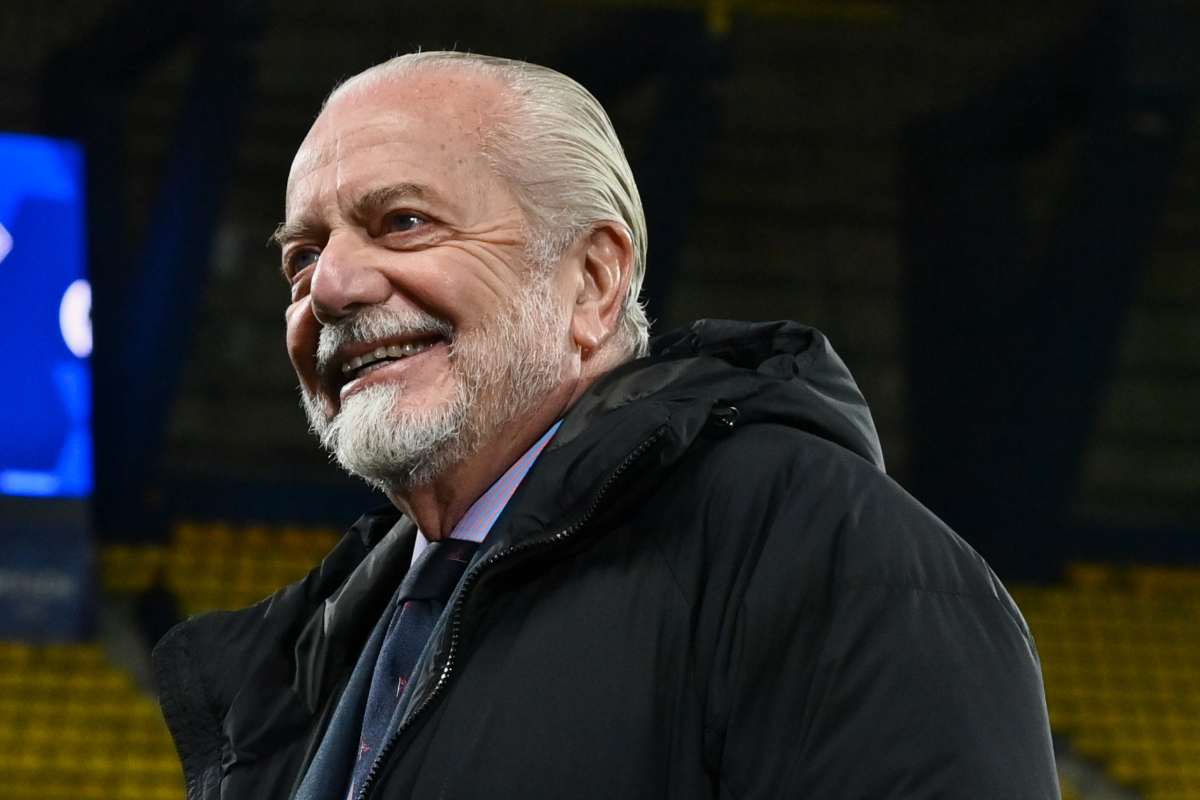 Napoli, De Laurentiis annuncerà l'arrivo di Manna il giorno dell'uscita del film sullo scudetto