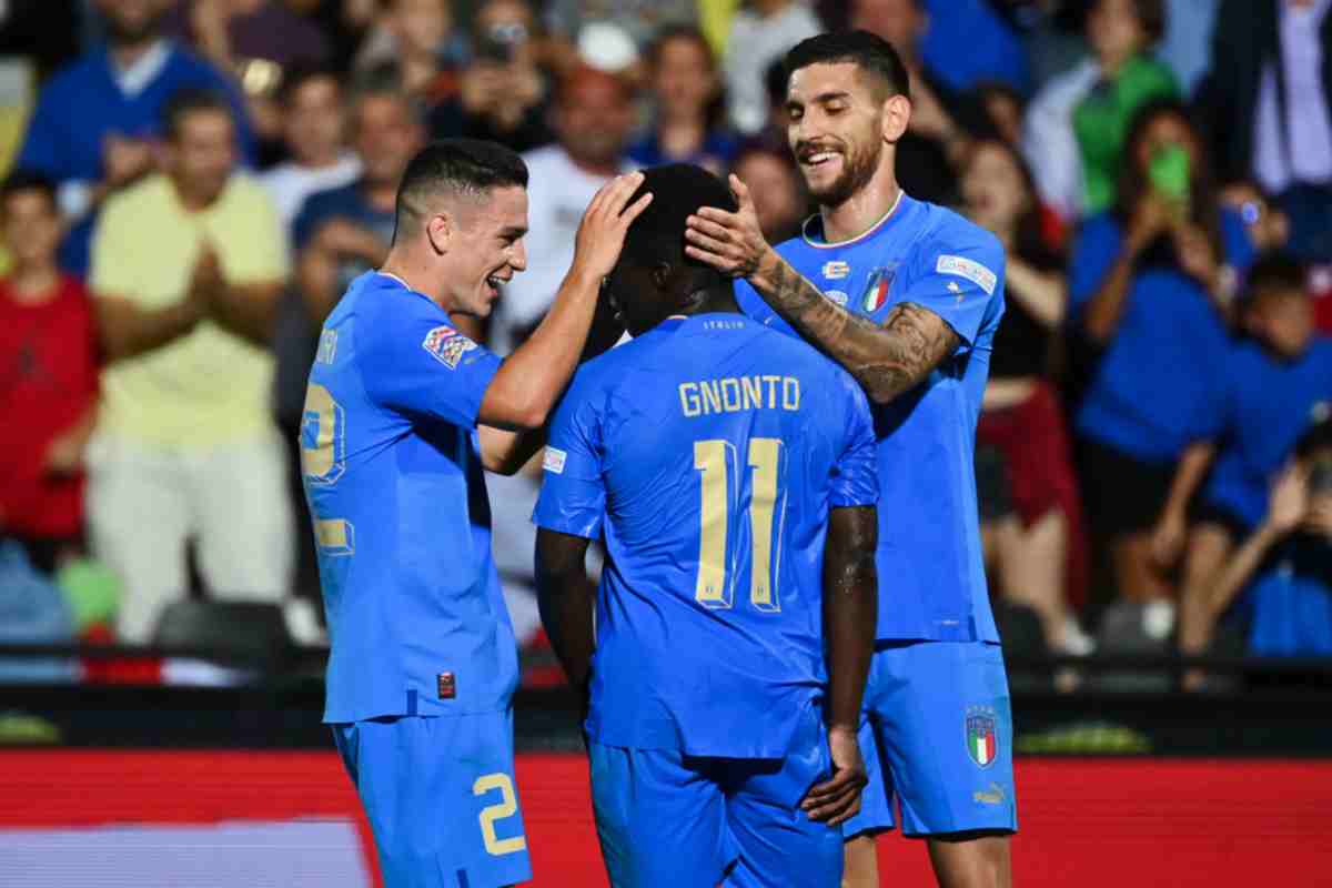 Raspadori, Gnonto e Pellegrini