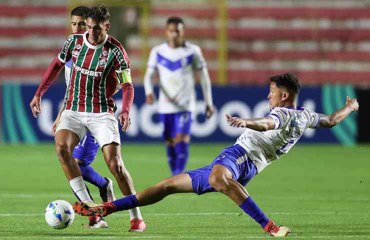 Facundo Bernal in azione