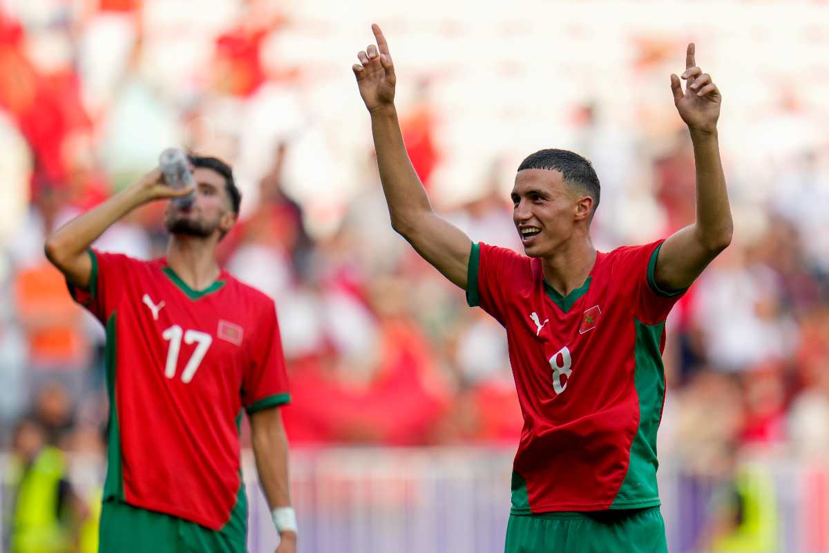 Bilal El Khannouss esulta