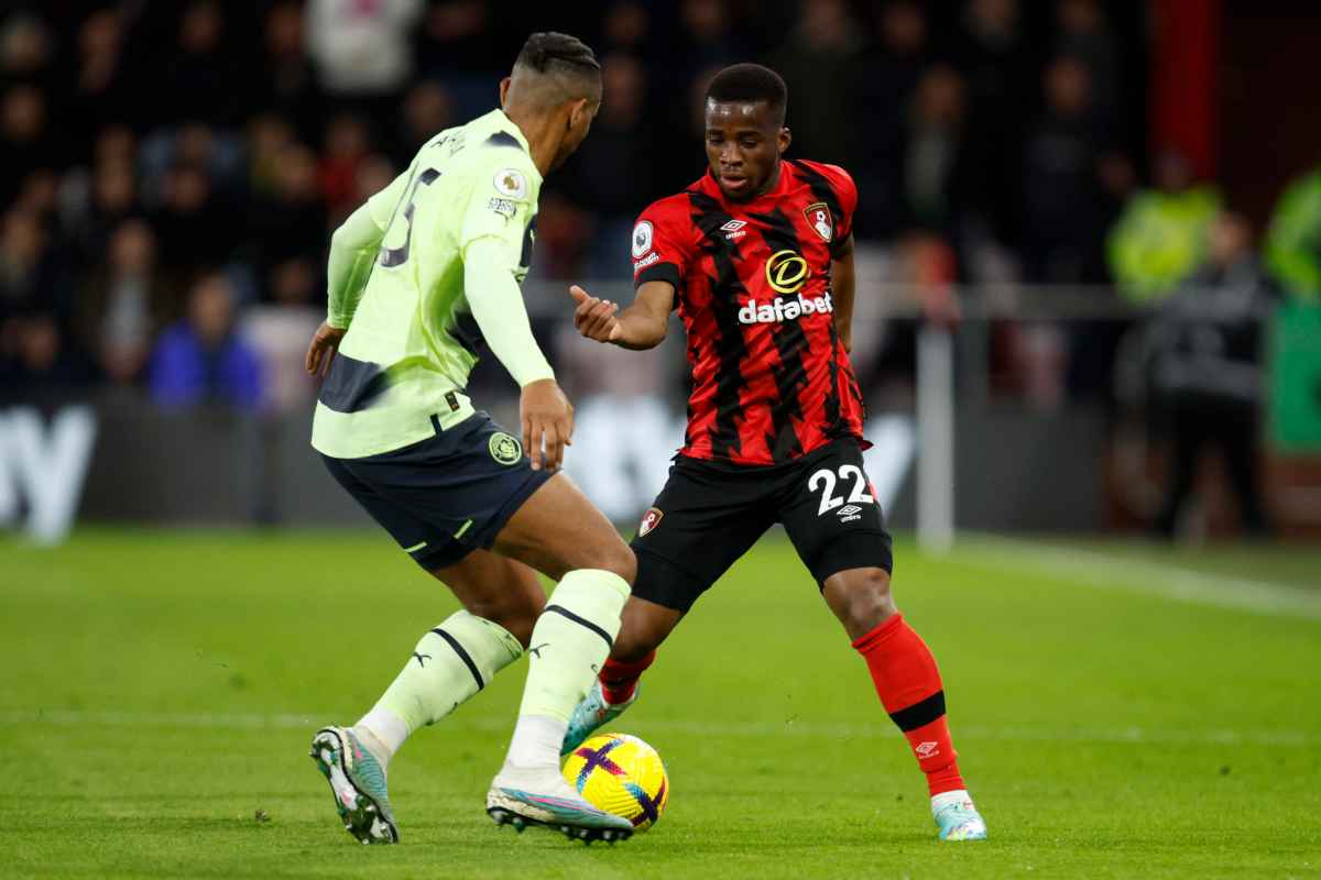Traore durante una partita