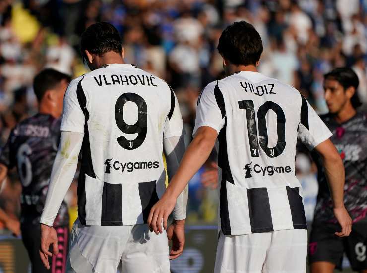 Yildiz e Vlahovic insieme