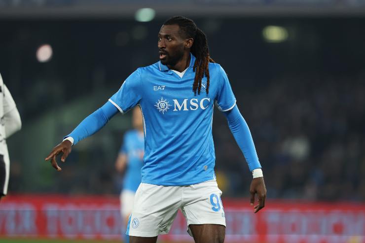 Anguissa in azione Napoli