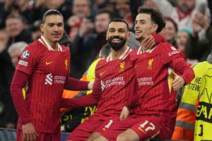 Esultanza Liverpool