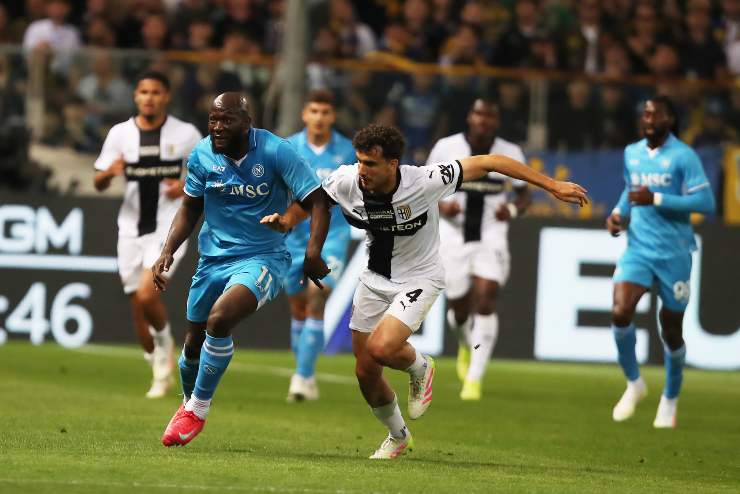 Lukaku in azione