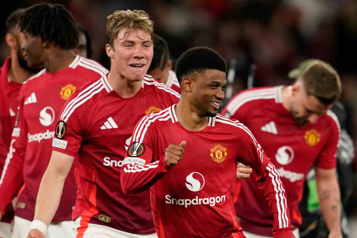 Manchester United esultanza